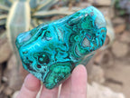 Polished Malacolla Free Forms x 4 From Kulukuluku, Congo - Toprock Gemstones and Minerals 