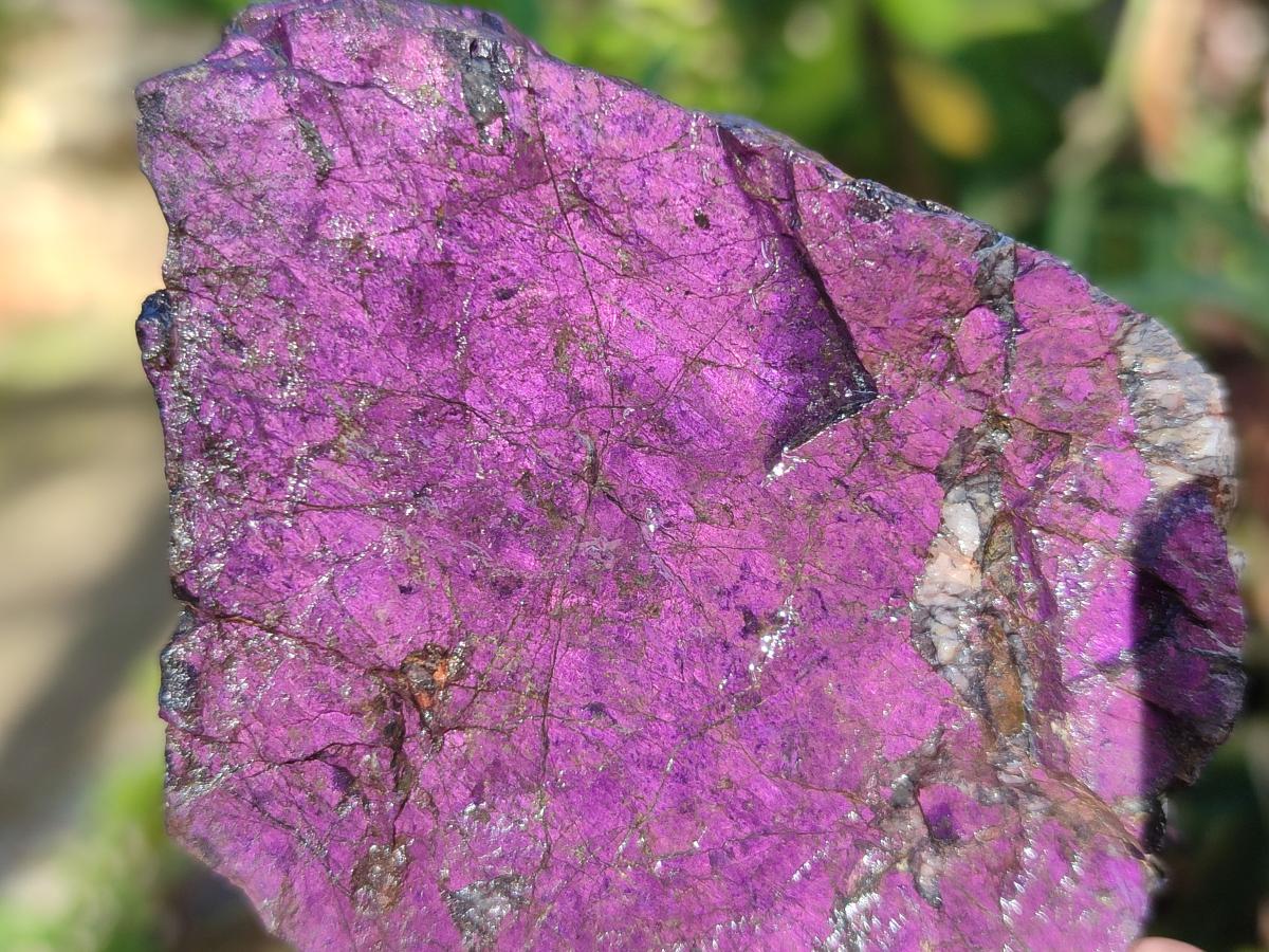 Natural Metallic Cobbed Purpurite Specimens x 12 From Erongo, Namibia - Toprock Gemstones and Minerals 