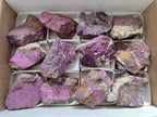 Natural Metallic Cobbed Purpurite Specimens x 12 From Erongo, Namibia - Toprock Gemstones and Minerals 