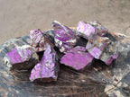 Natural Metallic Cobbed Purpurite Specimens x 12 From Erongo, Namibia - Toprock Gemstones and Minerals 