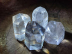 Polished Clear Quartz Display Crystals x 12 From Madagascar - Toprock Gemstones and Minerals 