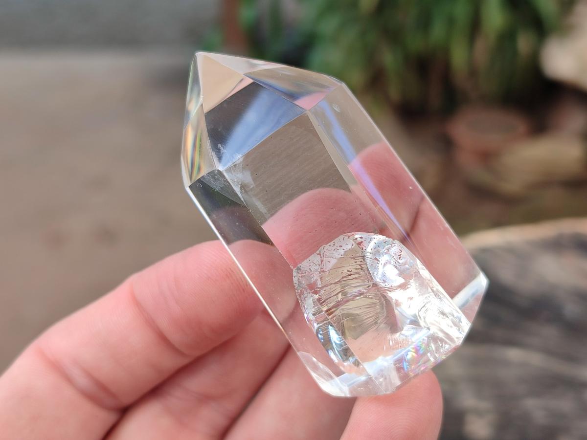Polished Clear Quartz Display Crystals x 12 From Madagascar - Toprock Gemstones and Minerals 
