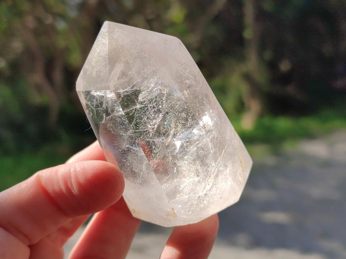 Polished Clear Quartz Display Crystals x 12 From Madagascar - Toprock Gemstones and Minerals 