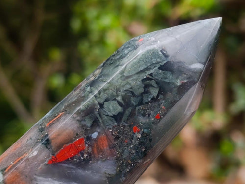 Polished Bloodstone Display Crystals x 6 From Swaziland - Toprock Gemstones and Minerals 
