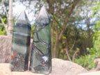 Polished Bloodstone Display Crystals x 6 From Swaziland - Toprock Gemstones and Minerals 