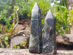 Polished Bloodstone Display Crystals x 6 From Swaziland - Toprock Gemstones and Minerals 