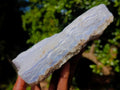 Natural Blue Lace Agate Crystalline Plate Specimens x 2 From Namibia - Toprock Gemstones and Minerals 