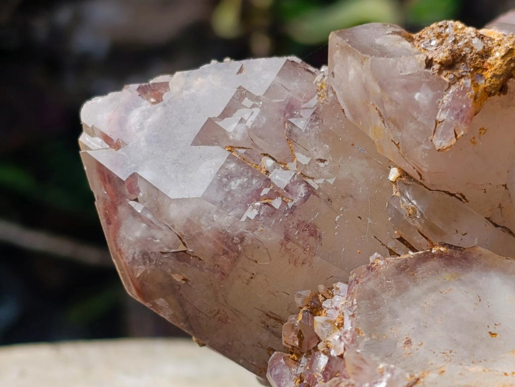 Natural XL Red Hematoid Quartz Cluster x 1 From Karoi, Zimbabwe - Toprock Gemstones and Minerals 