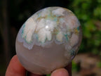 Polished Flower Agate Palm Stones x 24 From Antsahalova, Madagascar - Toprock Gemstones and Minerals 