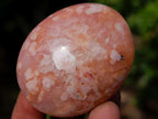 Polished Flower Agate Palm Stones x 24 From Antsahalova, Madagascar - Toprock Gemstones and Minerals 