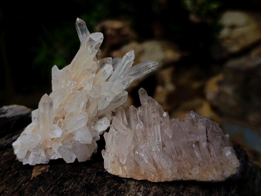 Natural Mixed Quartz Crystal Clusters x 24 From Madagascar - Toprock Gemstones and Minerals 