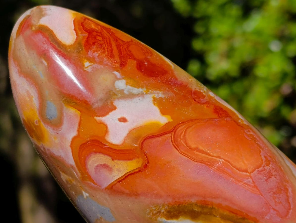 Polished Large Polychrome Jasper Standing Display Pieces x 2 From NW Coast, Madagascar - Toprock Gemstones and Minerals 