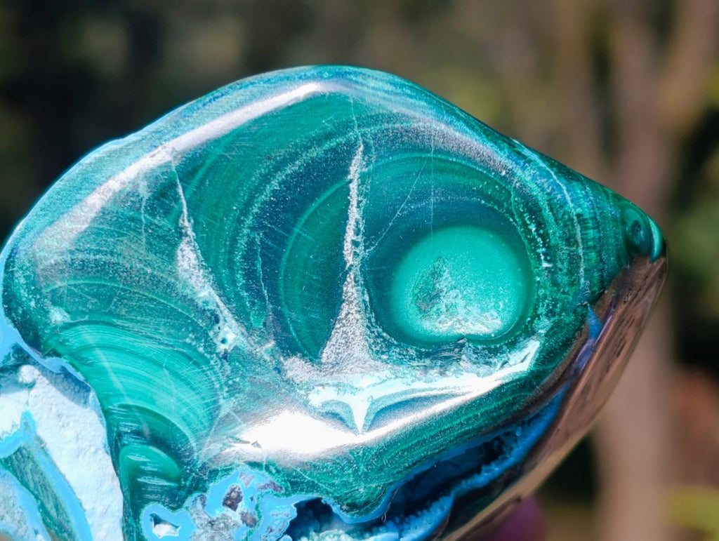 Polished Malacolla Free Forms x 4 From Kulukuluku, Congo - Toprock Gemstones and Minerals 