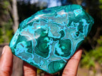 Polished Malacolla Free Forms x 4 From Kulukuluku, Congo - Toprock Gemstones and Minerals 