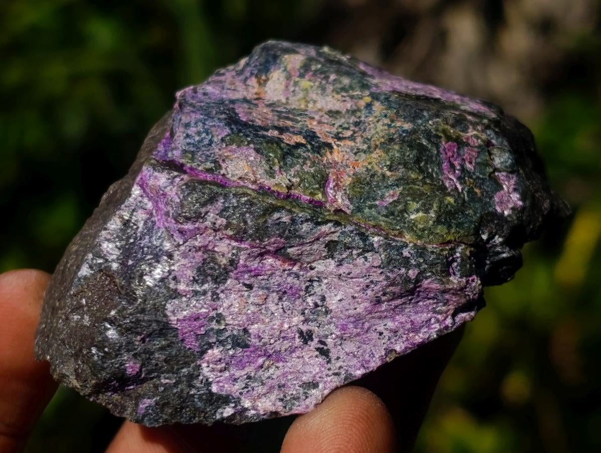 Natural Cobbed Stichtite Specimens x 24 From Barberton, South Africa - Toprock Gemstones and Minerals 