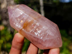 Polished Double Terminated Gemmy Rose Quartz Crystals x 6 From Madagascar - Toprock Gemstones and Minerals 