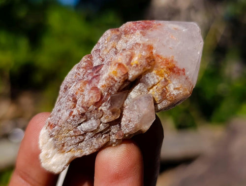 Natural Small Cascading "Anananas" Pineapple Quartz Single Crystals x 70 From Antsirabe, Madagascar - Toprock Gemstones and Minerals 