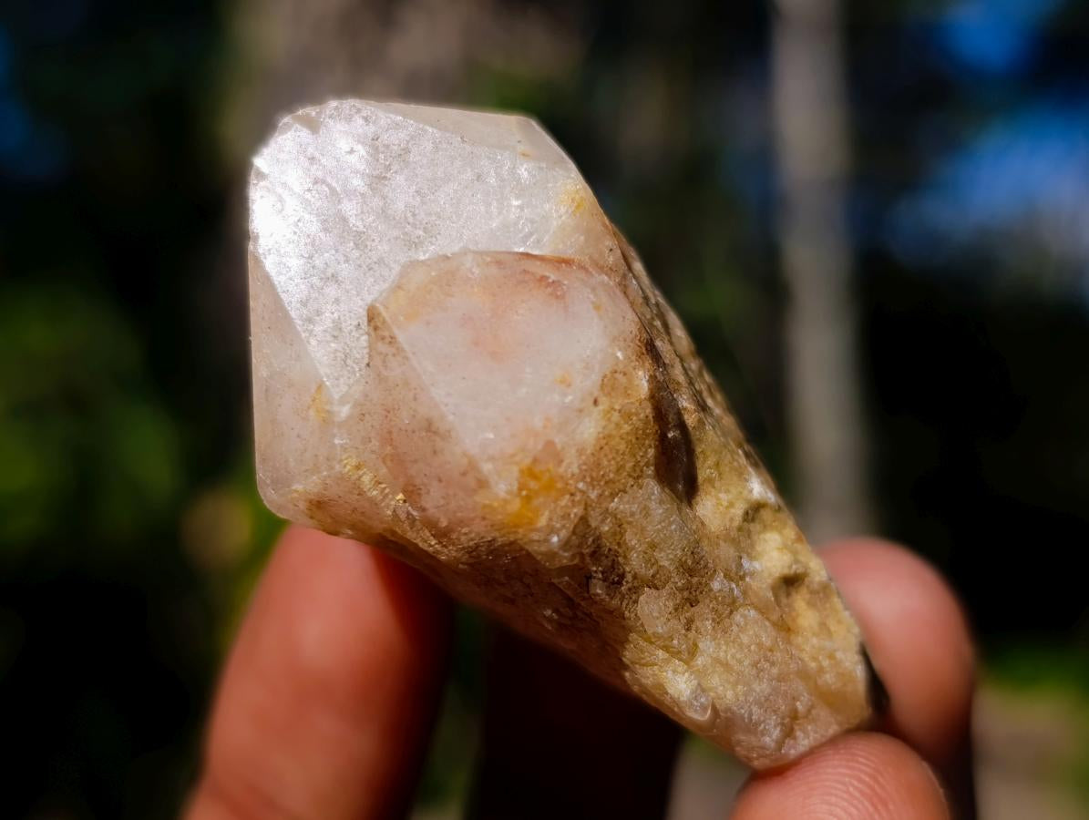 Natural Small Cascading "Anananas" Pineapple Quartz Single Crystals x 70 From Antsirabe, Madagascar - Toprock Gemstones and Minerals 