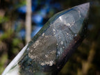 Polished Bloodstone Crystal Points x 6 From Swaziland - Toprock Gemstones and Minerals 