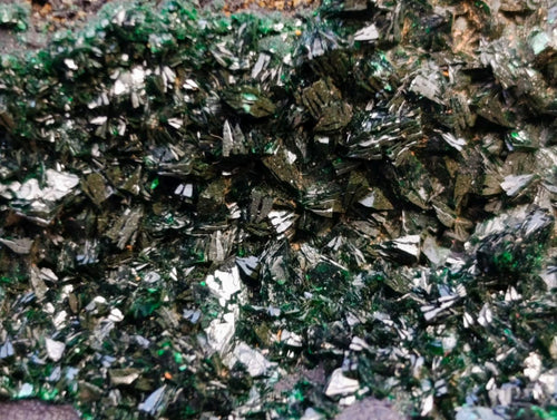 Natural Crystalline Malachite Specimens x 6 From Tenke Fungurume, Congo - Toprock Gemstones and Minerals 