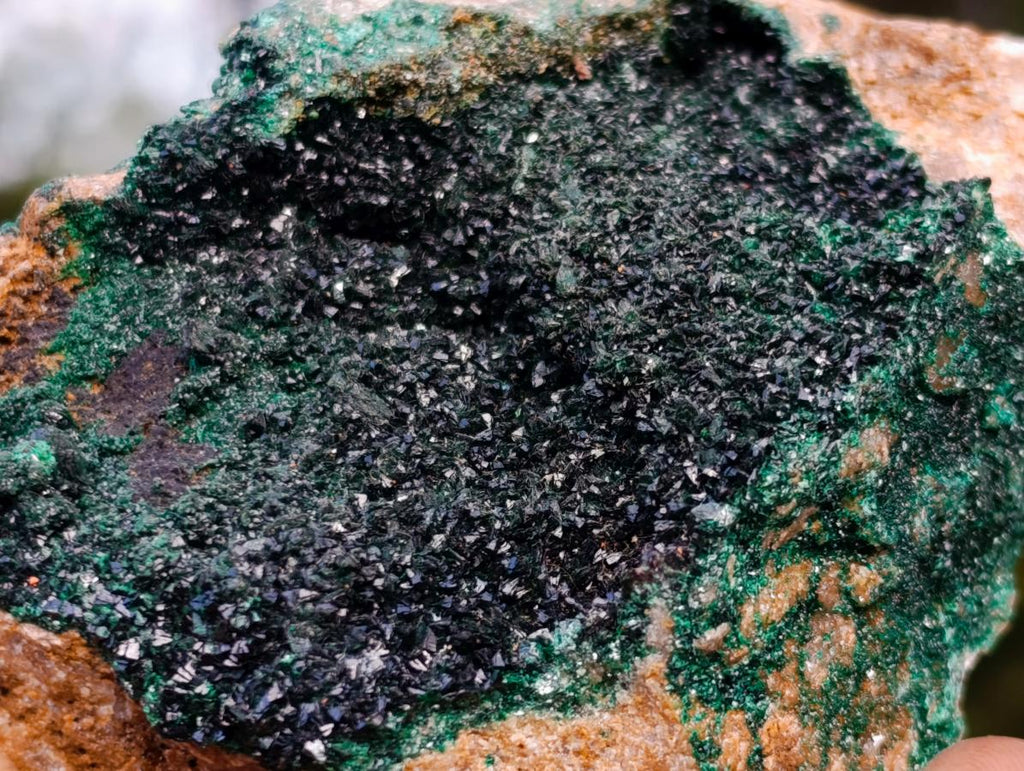 Natural Crystalline Malachite Specimens x 6 From Tenke Fungurume, Congo - Toprock Gemstones and Minerals 