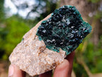 Natural Crystalline Malachite Specimens x 6 From Tenke Fungurume, Congo - Toprock Gemstones and Minerals 