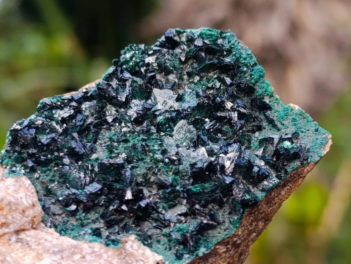 Natural Crystalline Malachite Specimens x 6 From Tenke Fungurume, Congo - Toprock Gemstones and Minerals 
