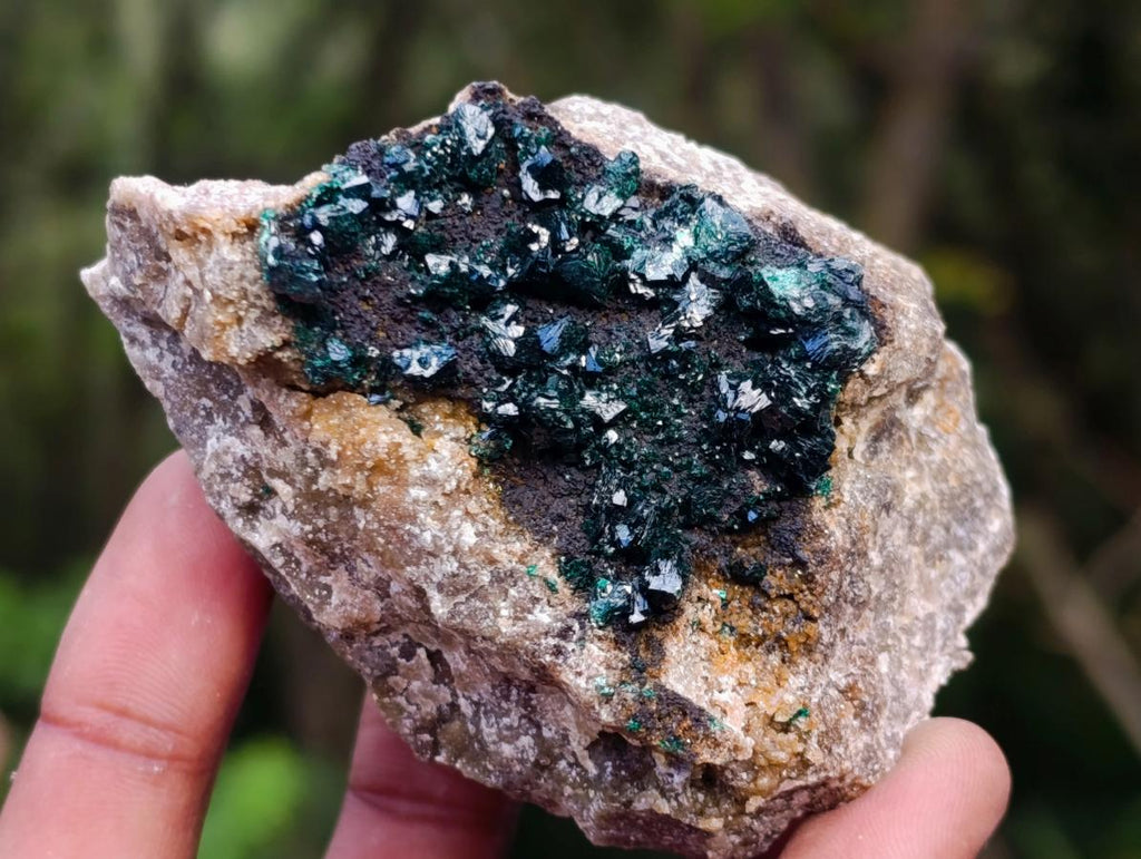Natural Crystalline Malachite Specimens x 6 From Tenke Fungurume, Congo - Toprock Gemstones and Minerals 