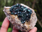 Natural Crystalline Malachite Specimens x 6 From Tenke Fungurume, Congo - Toprock Gemstones and Minerals 