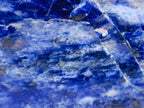 Polished Sodalite Crystal Points with Silver Hematite x 3 From Kunene River, Namibia - Toprock Gemstones and Minerals 