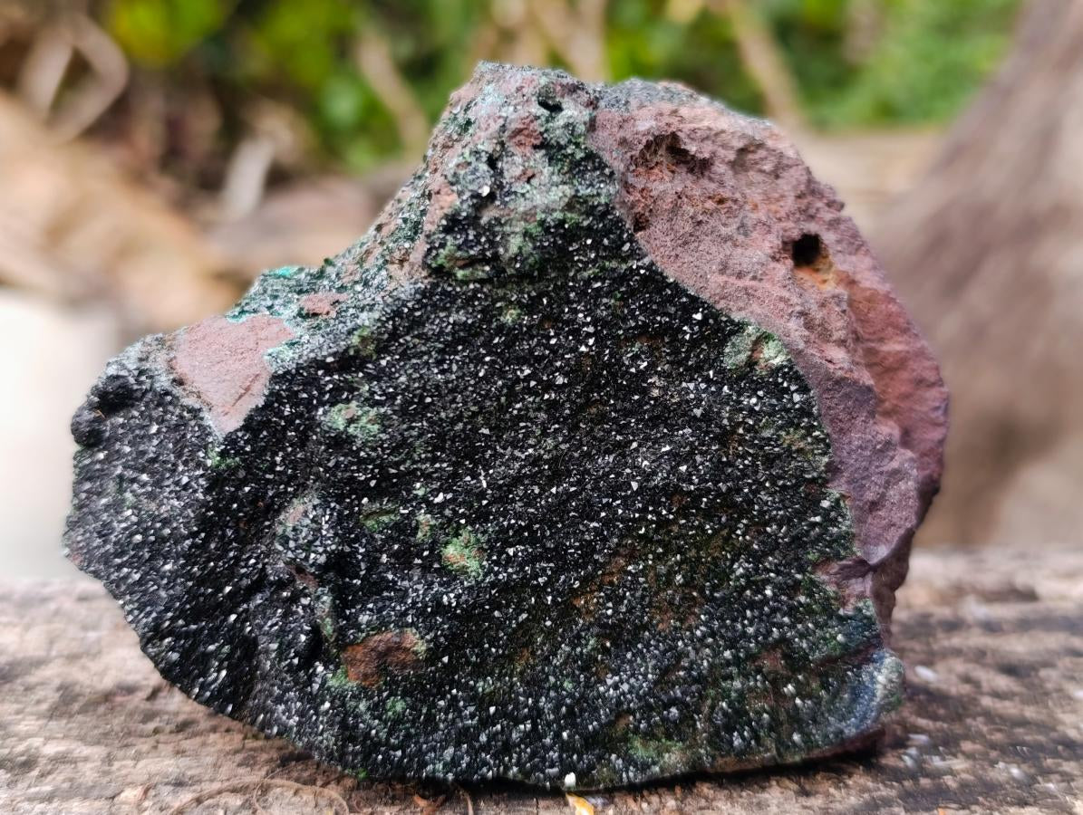 Natural Libethenite Crystals on Dolomite Matrix Specimens x 2 From Shituru, Congo - Toprock Gemstones and Minerals 