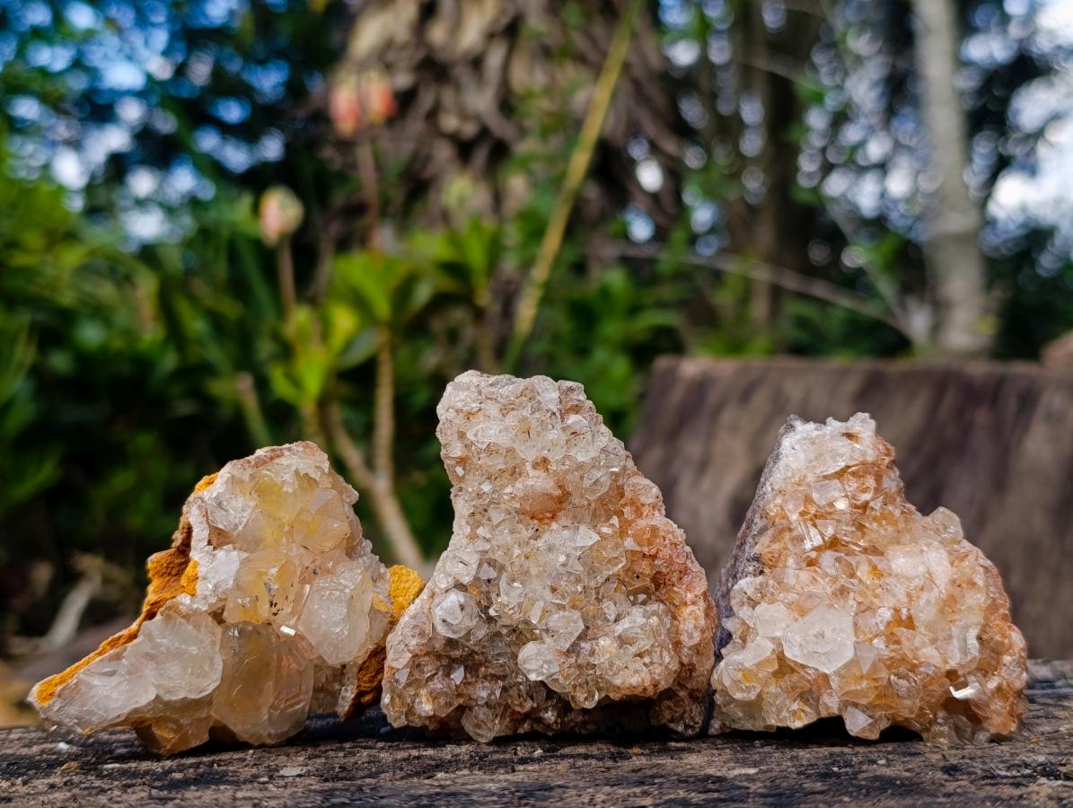 Natural Solwezi Quartz Plate Specimens x 24 From Solwezi, Zambia - Toprock Gemstones and Minerals 
