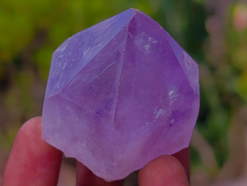 Natural Jacaranda Amethyst Single Crystals x 35 From Mumbwa, Zambia - Toprock Gemstones and Minerals 