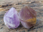 Natural Jacaranda Amethyst Single Crystals x 35 From Mumbwa, Zambia - Toprock Gemstones and Minerals 