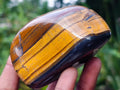 Polished Golden Tigers Eye Tumbled Free Forms x 5 From Prieska, South Africa - Toprock Gemstones and Minerals 