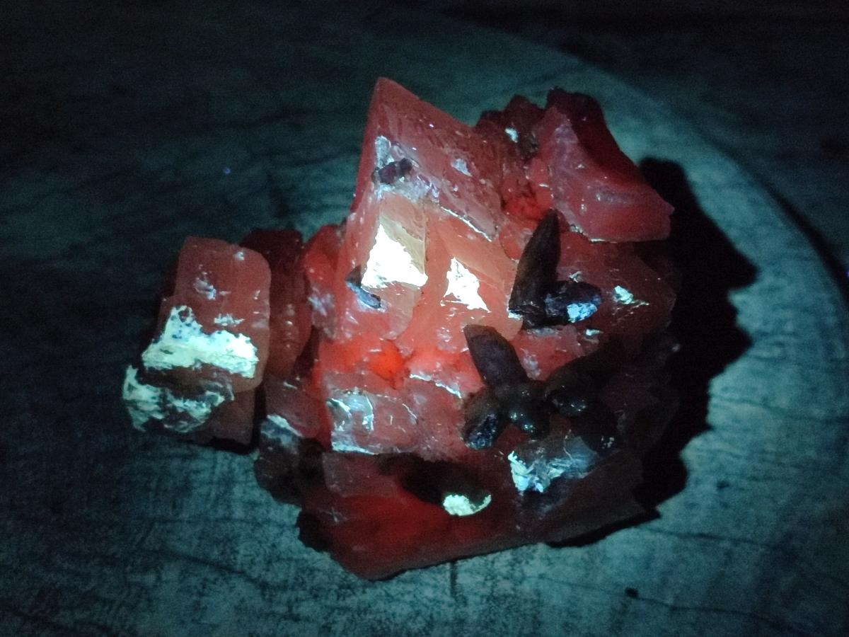 Natural Stacked Rhombohedral Calcite Specimens x 2 From Albert's Mountain, Lesotho - Toprock Gemstones and Minerals 