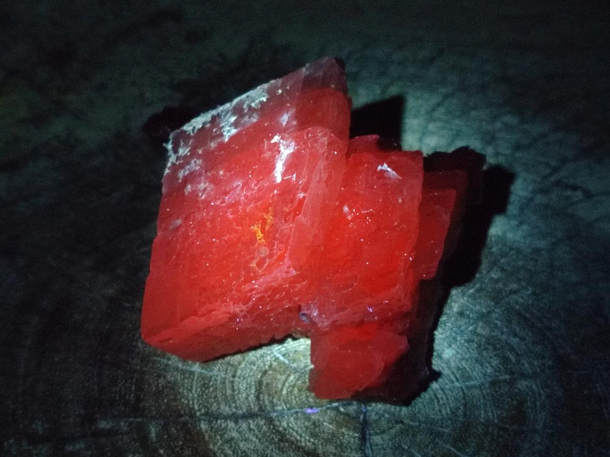 Natural Stacked Rhombohedral Calcite Specimens x 2 From Albert's Mountain, Lesotho - Toprock Gemstones and Minerals 