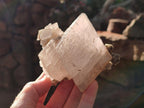 Natural Stacked Rhombohedral Calcite Specimens x 2 From Albert's Mountain, Lesotho - Toprock Gemstones and Minerals 