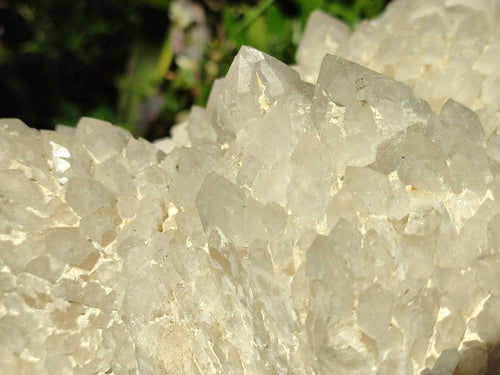 Natural Large Window Cascading "Anananas" Castle Quartz Cluster x 1 From Antsirabe, Madagascar - Toprock Gemstones and Minerals 