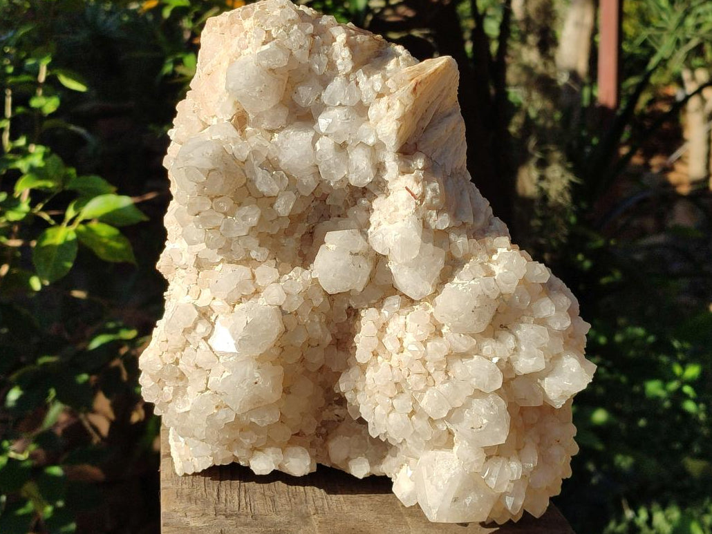 Natural Large Window Cascading "Anananas" Castle Quartz Cluster x 1 From Antsirabe, Madagascar - Toprock Gemstones and Minerals 