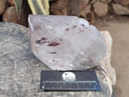 Half Polished Smokey Quartz Floater Crystals x 2 From Mulanje, Malawi - Toprock Gemstones and Minerals 