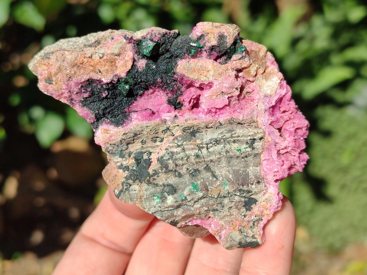 Natural Salrose Cobaltoan Dolomite Specimens x 4 From Kakanda, Congo - Toprock Gemstones and Minerals 