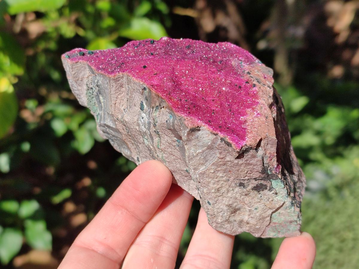 Natural Salrose Cobaltoan Dolomite Specimens x 4 From Kakanda, Congo - Toprock Gemstones and Minerals 
