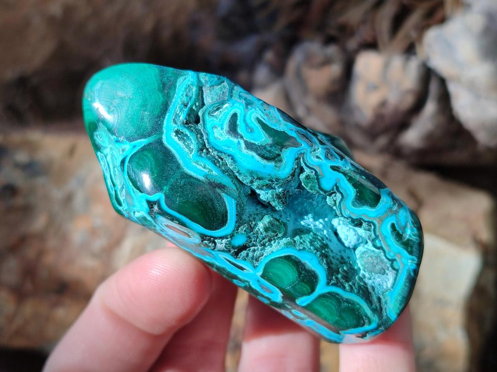 Polished Malacolla Free Forms x 12 From Kulukuluku, Congo - Toprock Gemstones and Minerals 