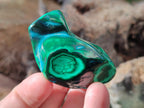Polished Malacolla Free Forms x 12 From Kulukuluku, Congo - Toprock Gemstones and Minerals 