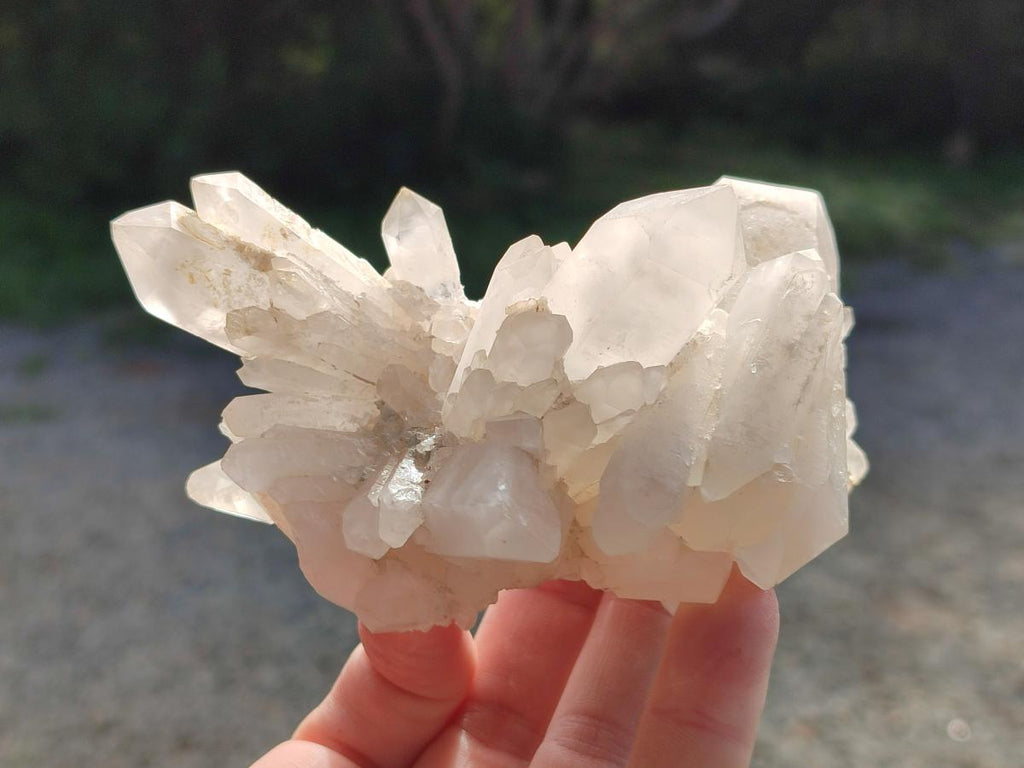 Natural Malagasy Quartz Clusters x 12 From Madagascar - Toprock Gemstones and Minerals 
