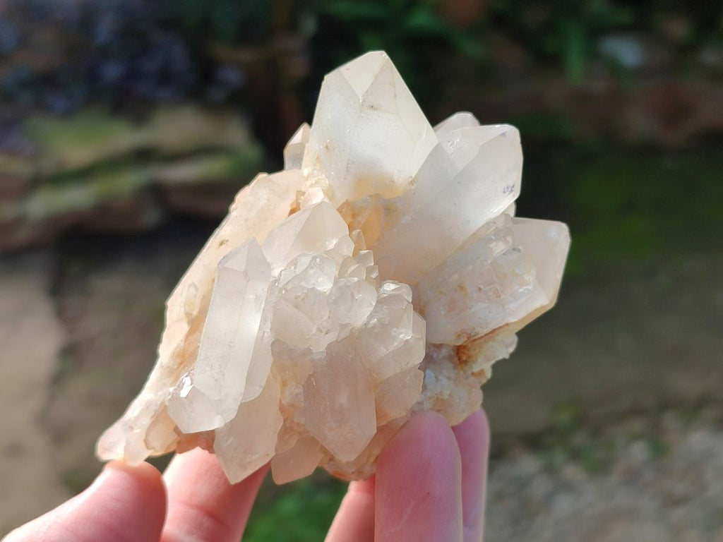 Natural Malagasy Quartz Clusters x 12 From Madagascar - Toprock Gemstones and Minerals 