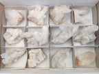 Natural Malagasy Quartz Clusters x 12 From Madagascar - Toprock Gemstones and Minerals 