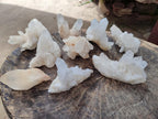 Natural Malagasy Quartz Clusters x 12 From Madagascar - Toprock Gemstones and Minerals 