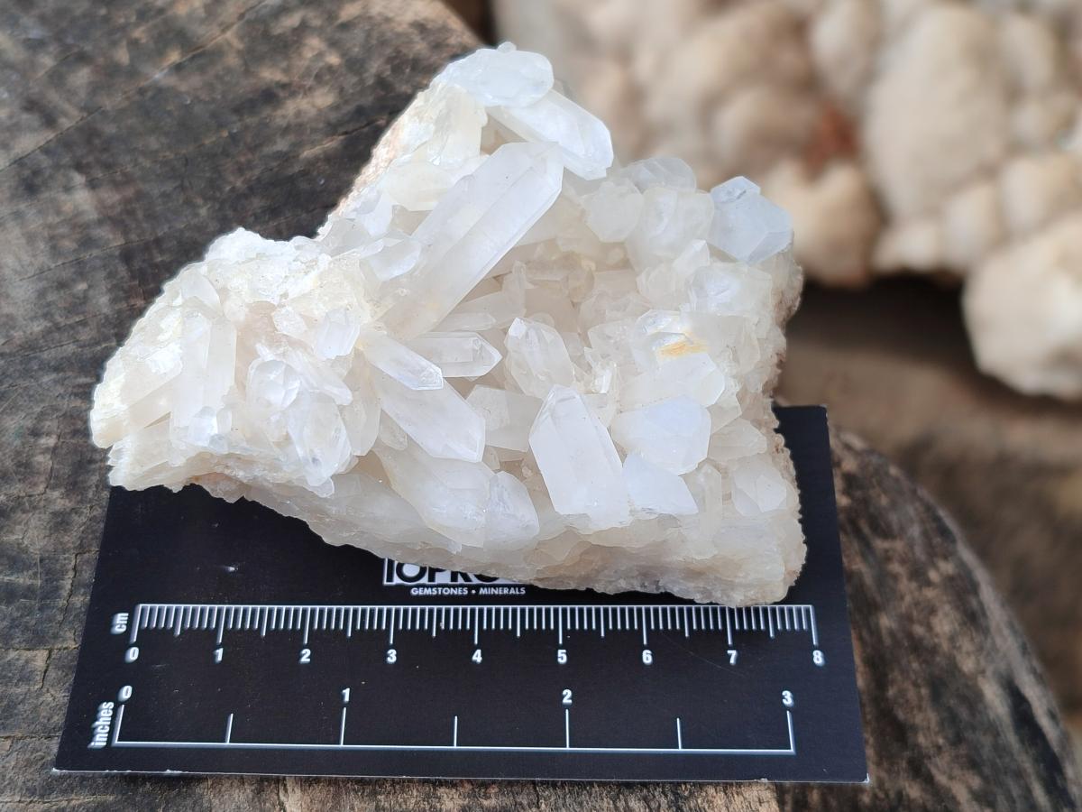 Natural Malagasy Quartz Clusters x 12 From Madagascar - Toprock Gemstones and Minerals 